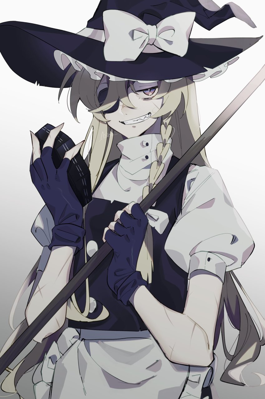 Kirisame Marisa (Touhou) Rule 34 Image