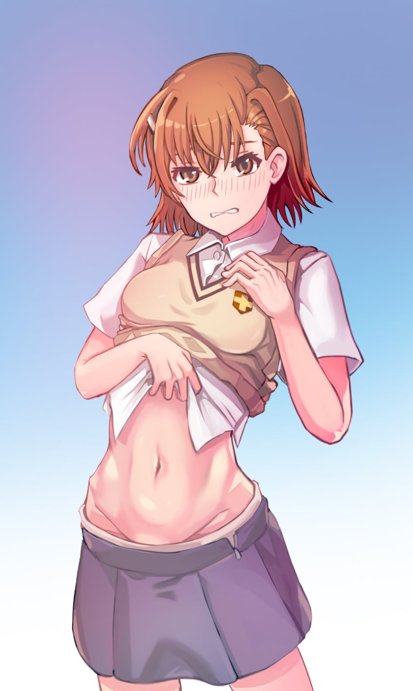 Misaka Mikoto (To Aru Kagaku No Railgun) Rule 34 Image