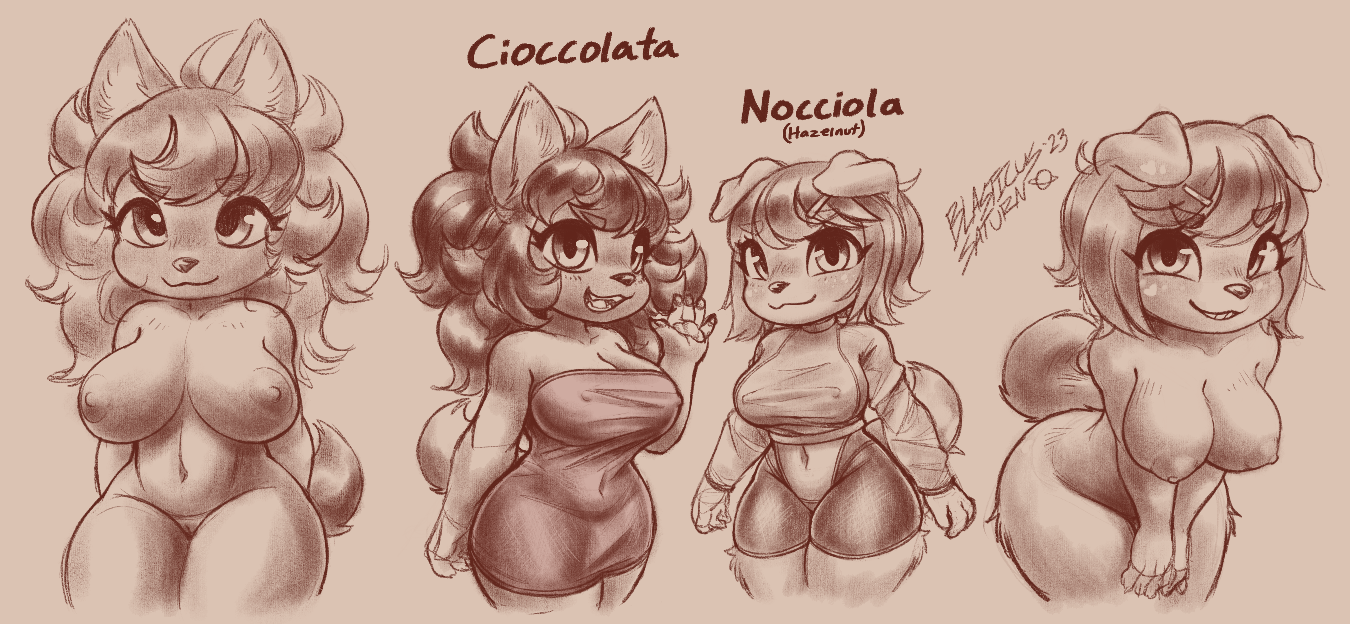 Cioccolata (Blasticussaturn) Rule 34 Image