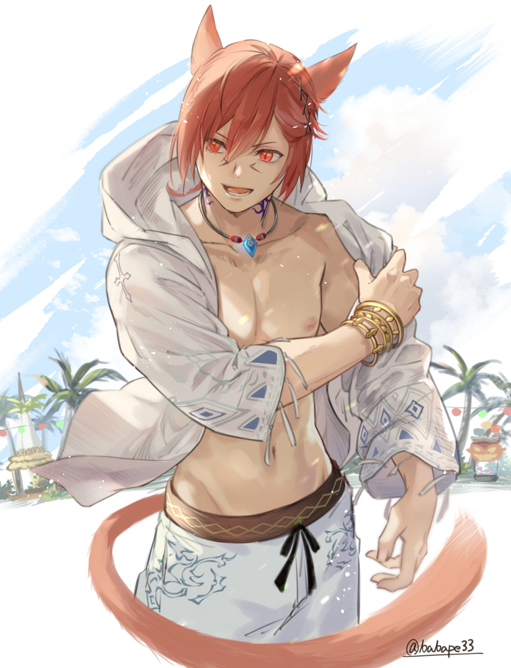 G'Raha Tia (Final Fantasy) Rule 34 Image