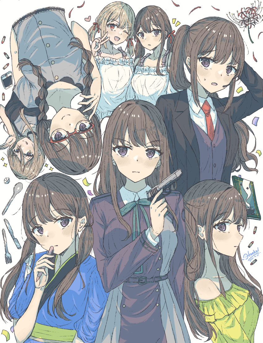 Inoue Takina (Lycoris Recoil) Rule 34 Image