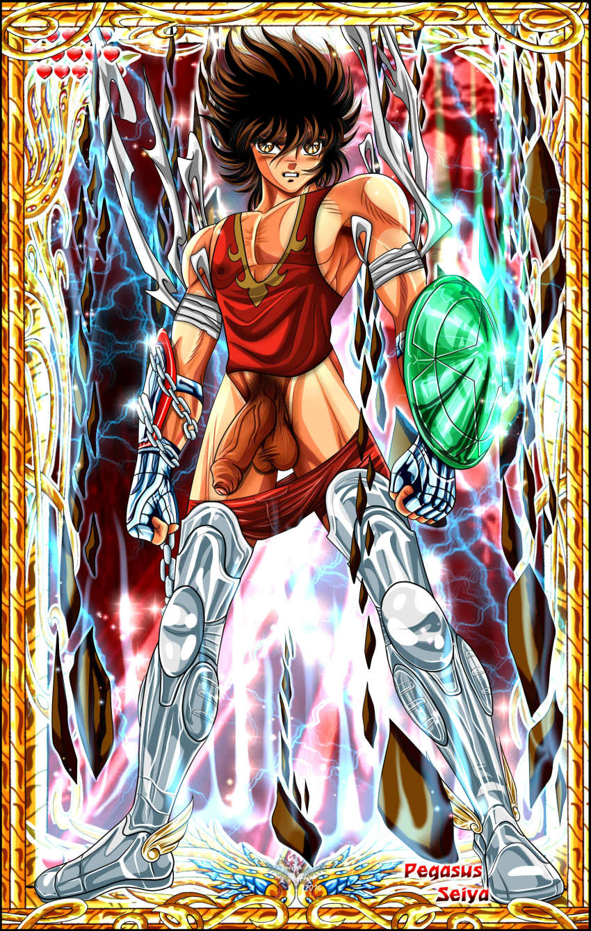 Pegasus Seiya (Saint Seiya) Rule 34 Image