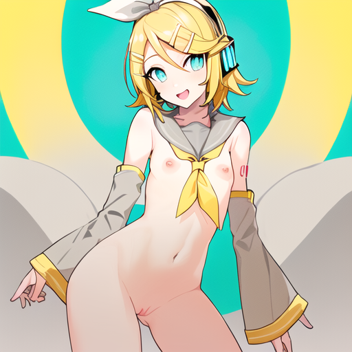 Kagamine Rin (Vocaloid) Rule 34 Image