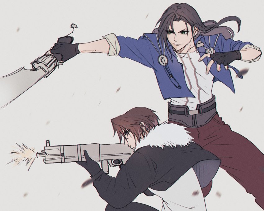 Squall Leonhart (Final Fantasy) Rule 34 Image