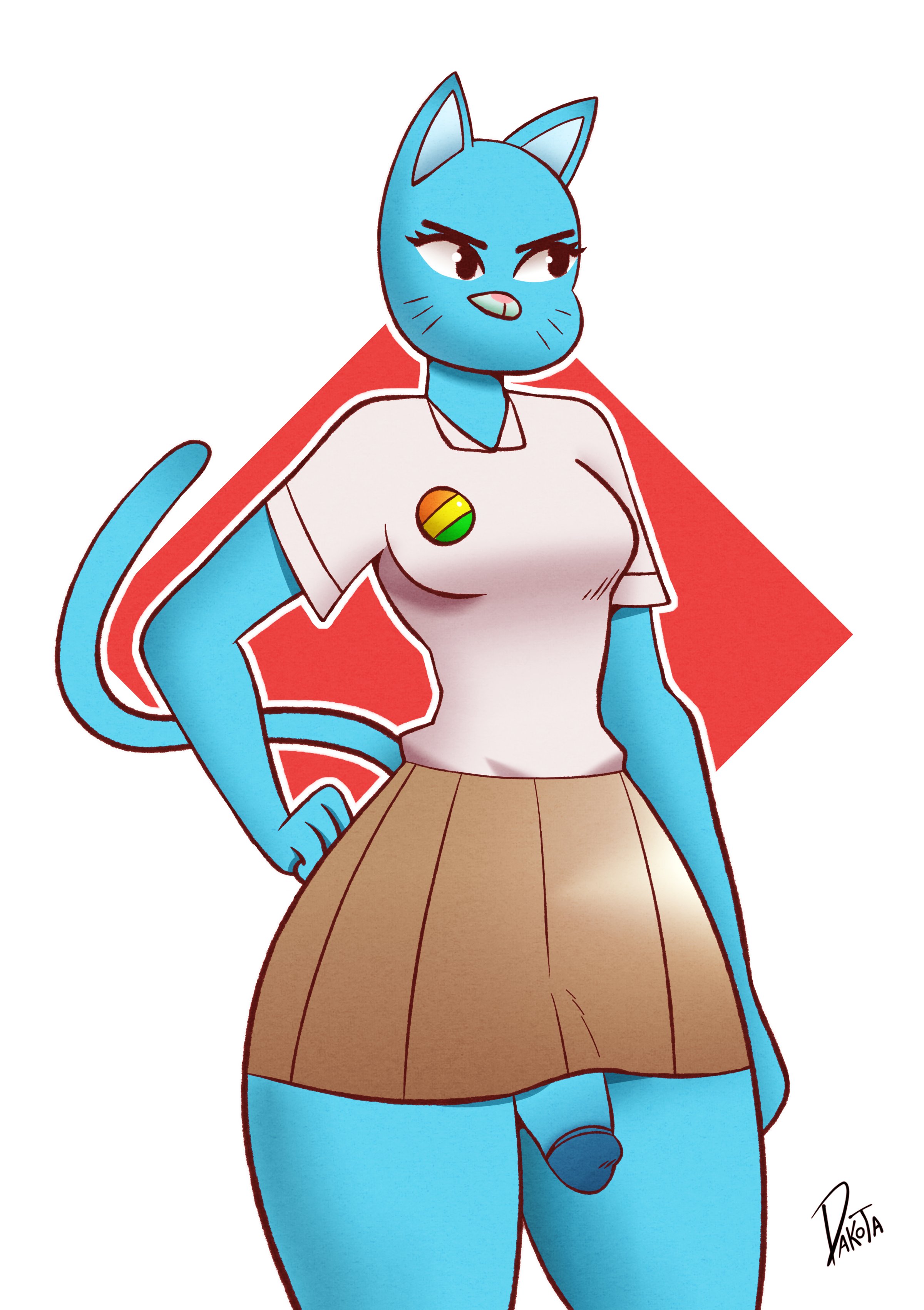Nicole Watterson (The Amazing World Of Gumball) Rule 34 Image
