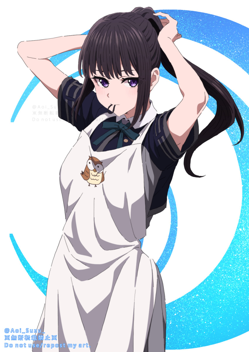 Inoue Takina (Lycoris Recoil) Rule 34 Image