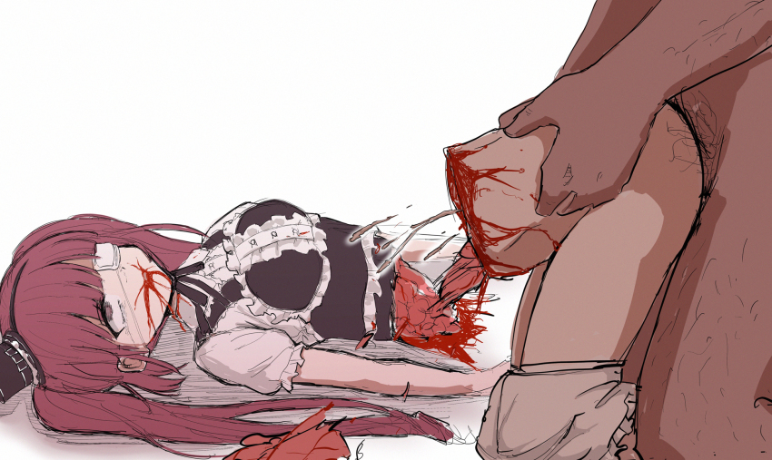 Hanazono Yurine (Jashin-Chan Dropkick) Rule 34 Image