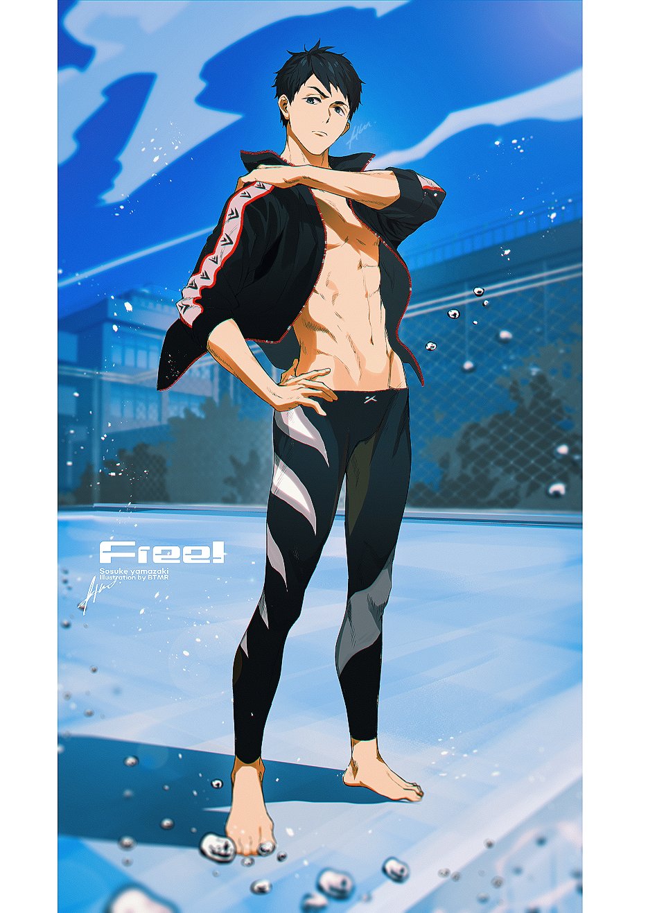 Yamazaki Sousuke (Free!) Rule 34 Image