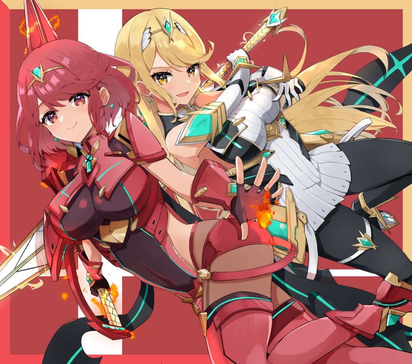 Mythra (Massive Melee) (Xenoblade) Rule 34 Image
