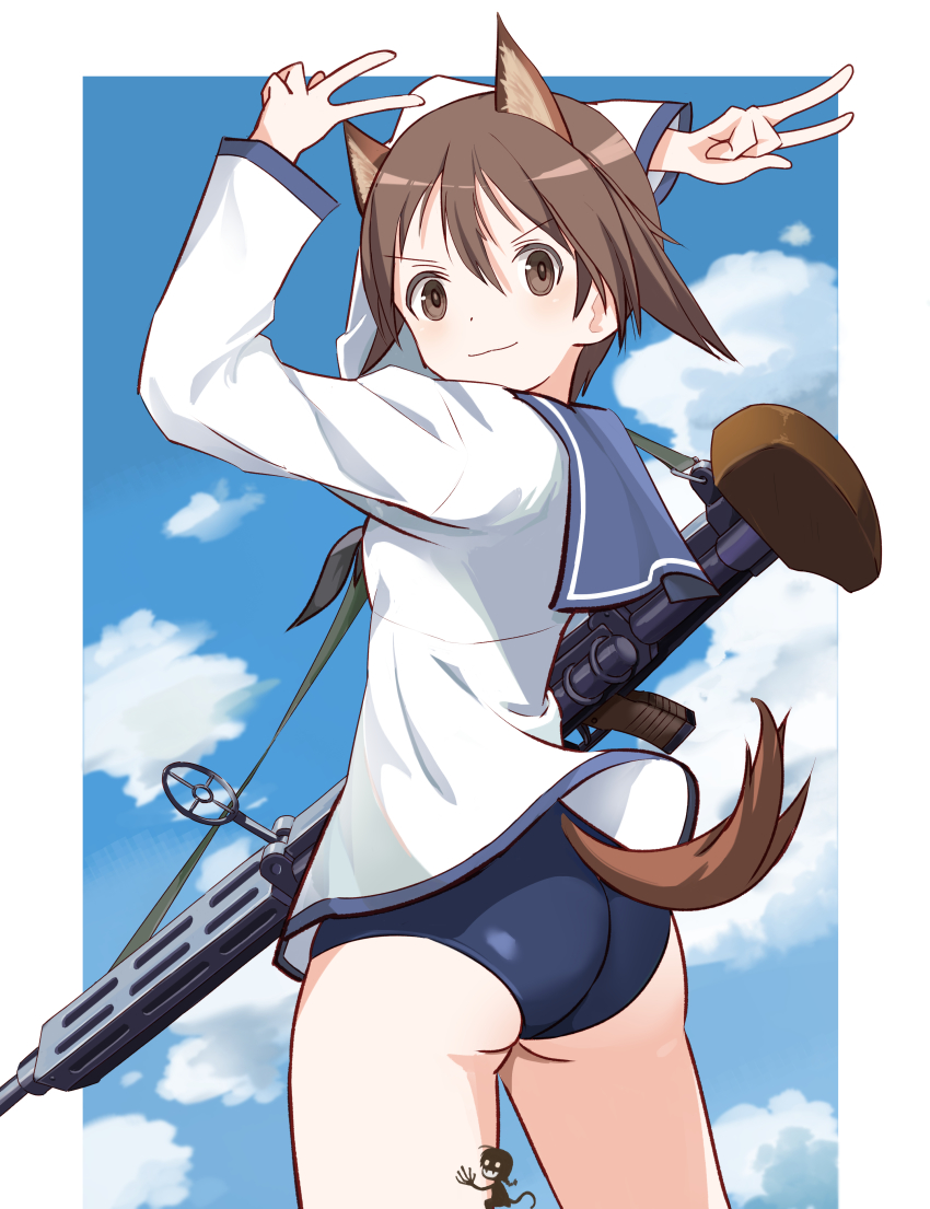 Miyafuji Yoshika (Strike Witches) Rule 34 Image