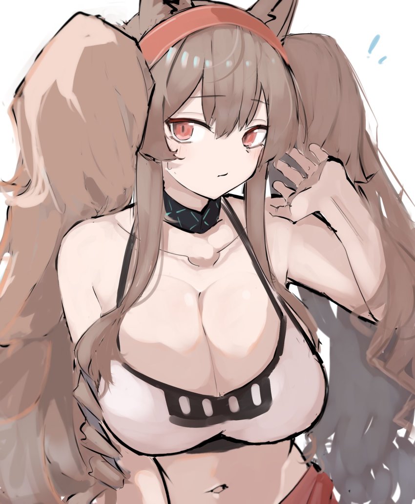 Angelina (Arknights) Rule 34 Image