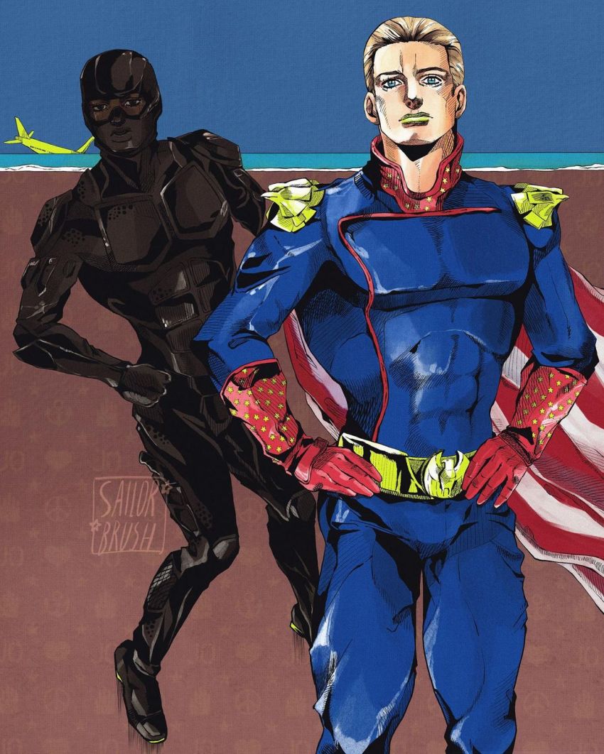 Black Noir (The Boys) Rule 34 Image