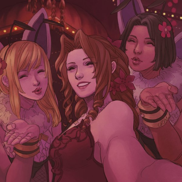 Aerith Gainsborough (Final Fantasy) Rule 34 Image