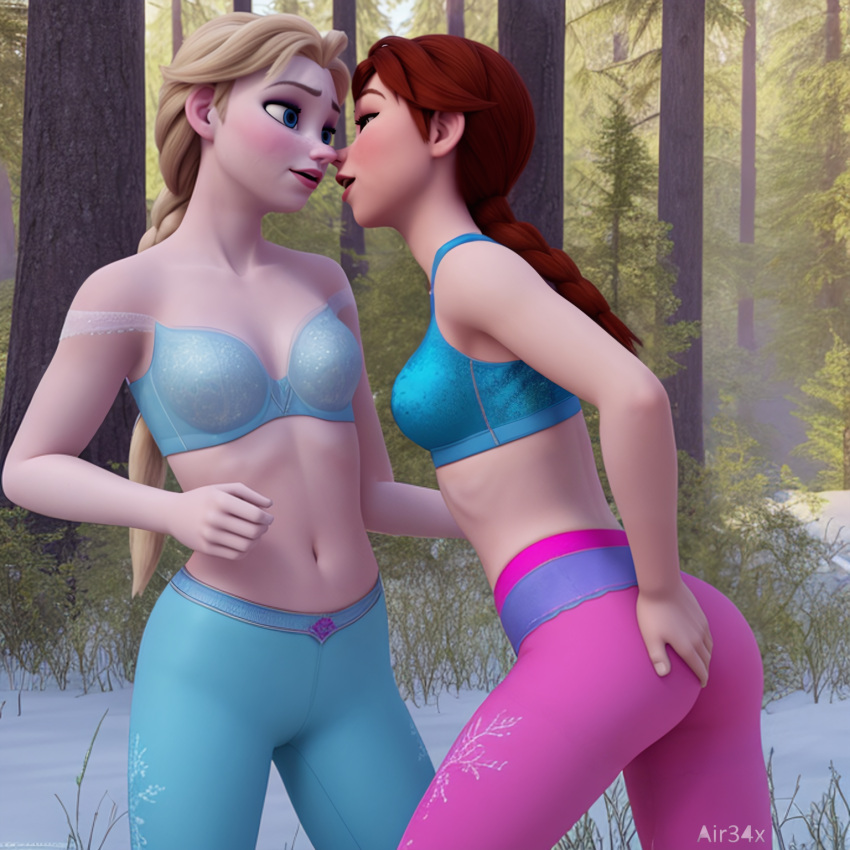 Anna (Frozen) Rule 34 Image