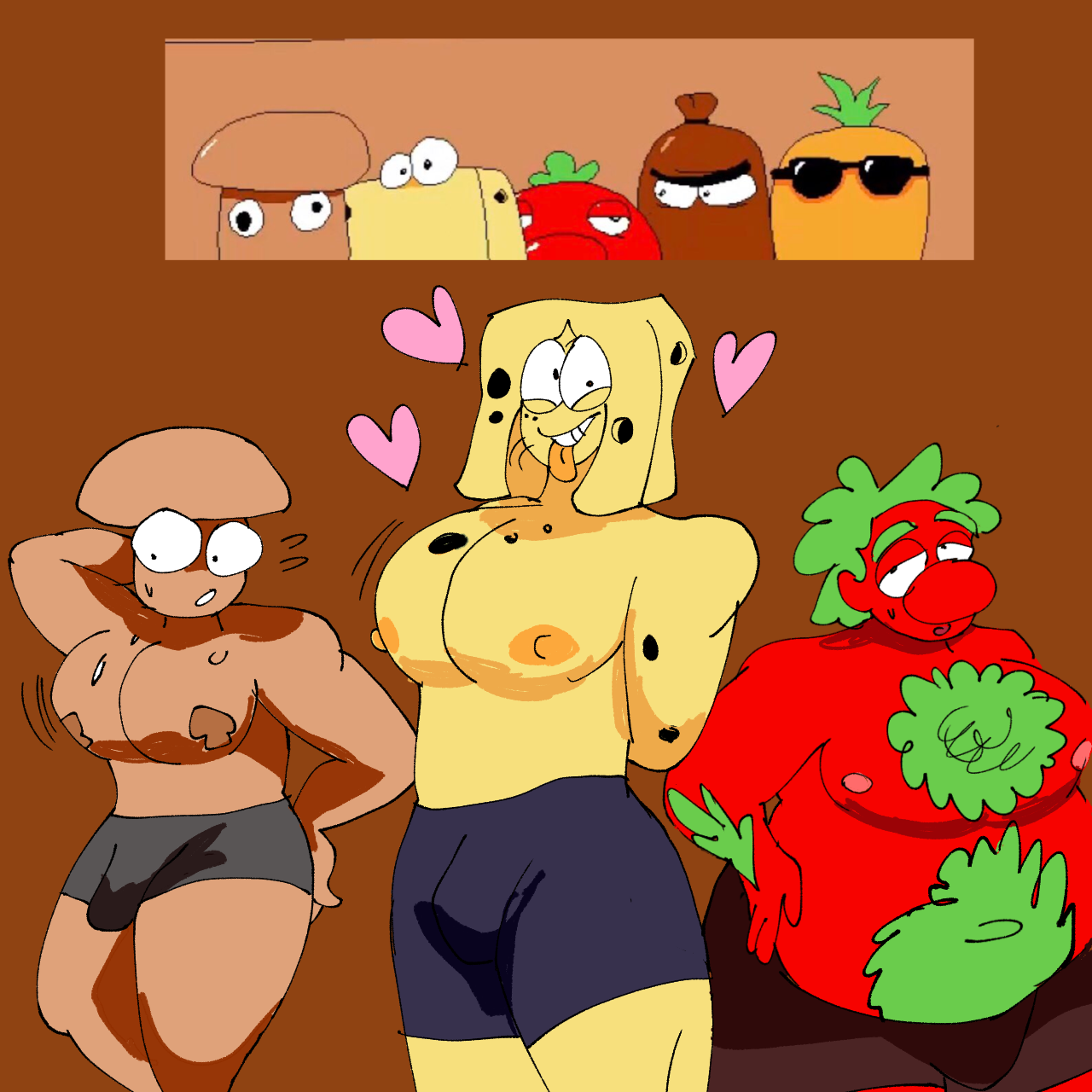 Cheese Toppin (Pizza Tower) Rule 34 Image