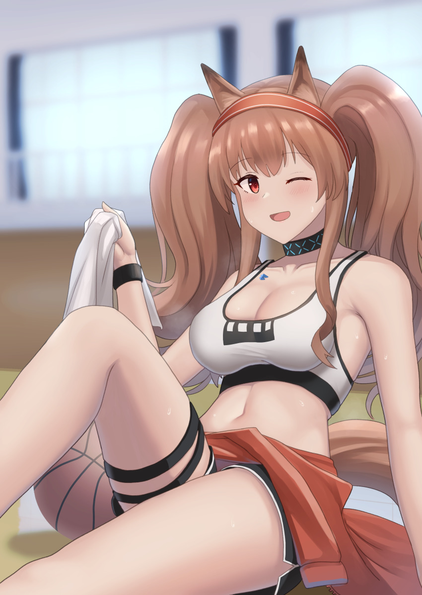 Angelina (Arknights) Rule 34 Image