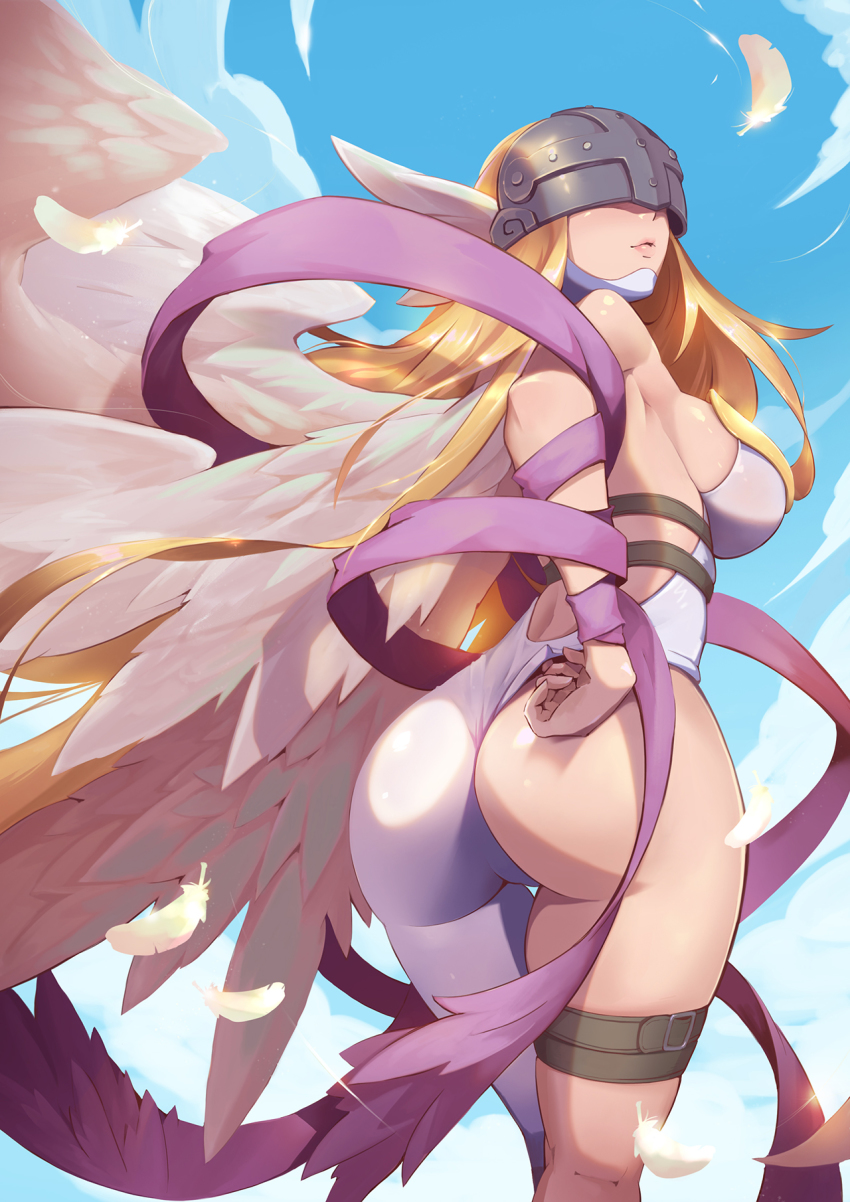 Angewomon (Digimon) Rule 34 Image