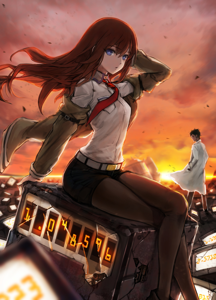 Makise Kurisu (Steins;Gate) Rule 34 Image