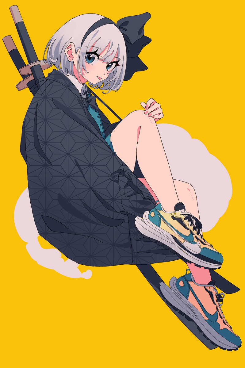 Konpaku Youmu (Touhou) Rule 34 Image