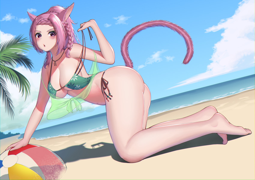 Miqo'Te (Final Fantasy) Rule 34 Image