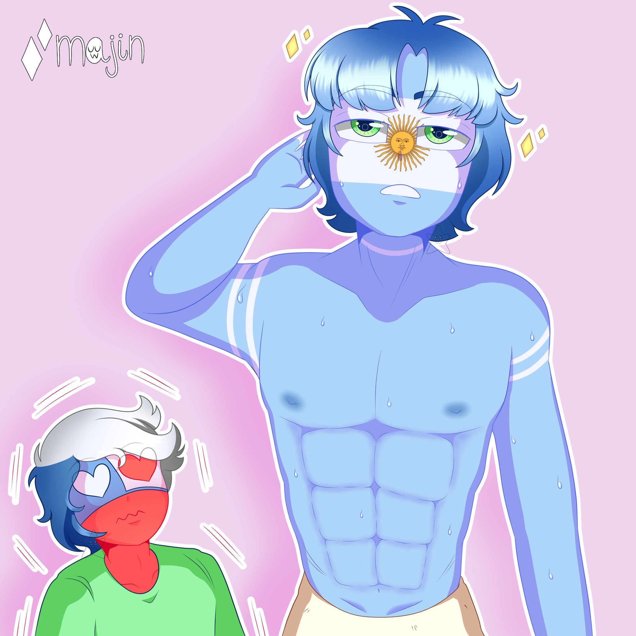 Argentina (Countryhumans) Rule 34 Image