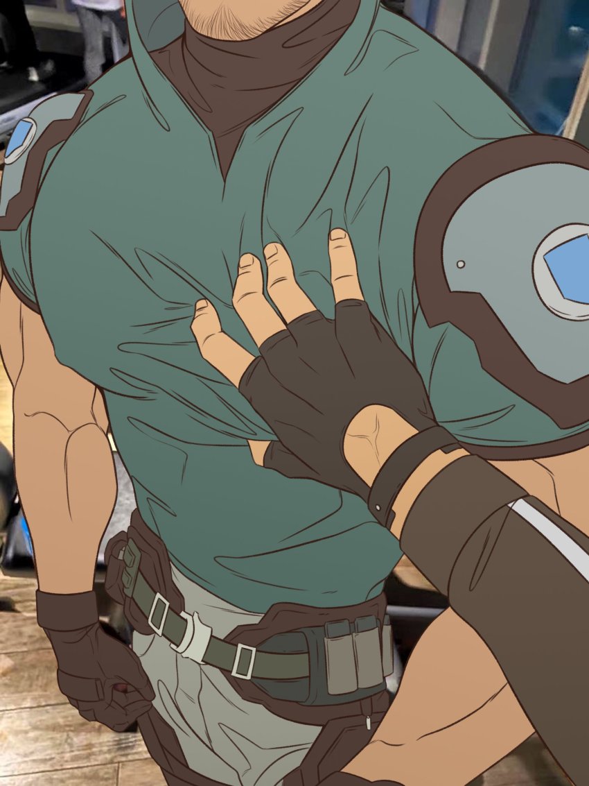 Chris Redfield (Resident Evil) Rule 34 Image