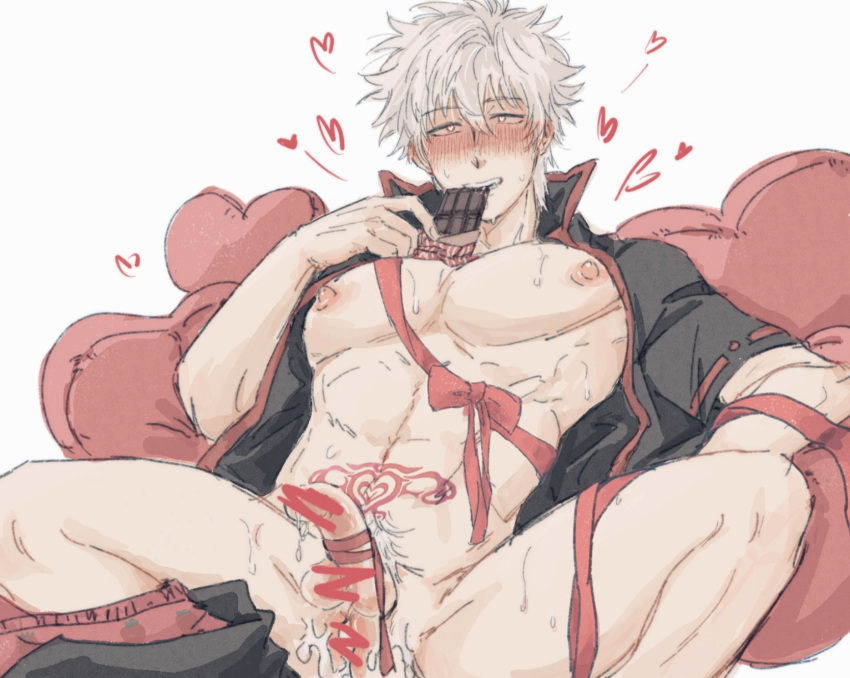 Gintoki Sakata (Gintama) Rule 34 Image