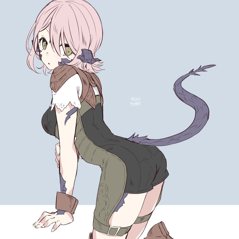 Au Ra (Final Fantasy) Rule 34 Image