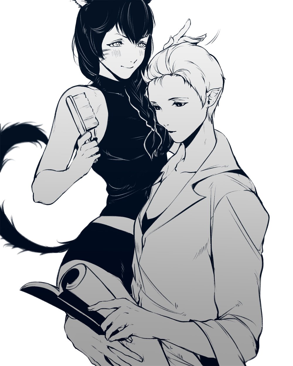 Elezen (Final Fantasy) Rule 34 Image