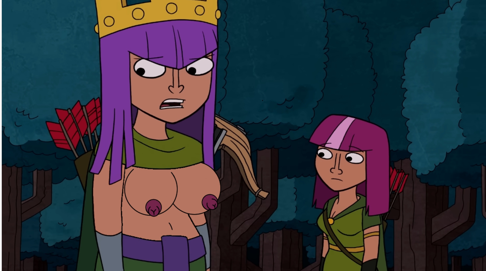 Archer (Clash Of Clans) Rule 34 Image