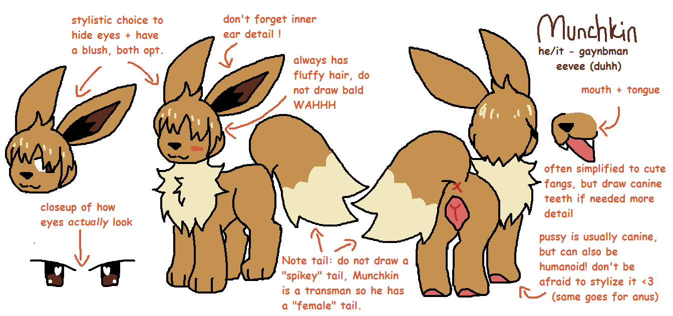 Eevee (Munchkin (Feralmunchies)) Rule 34 Image