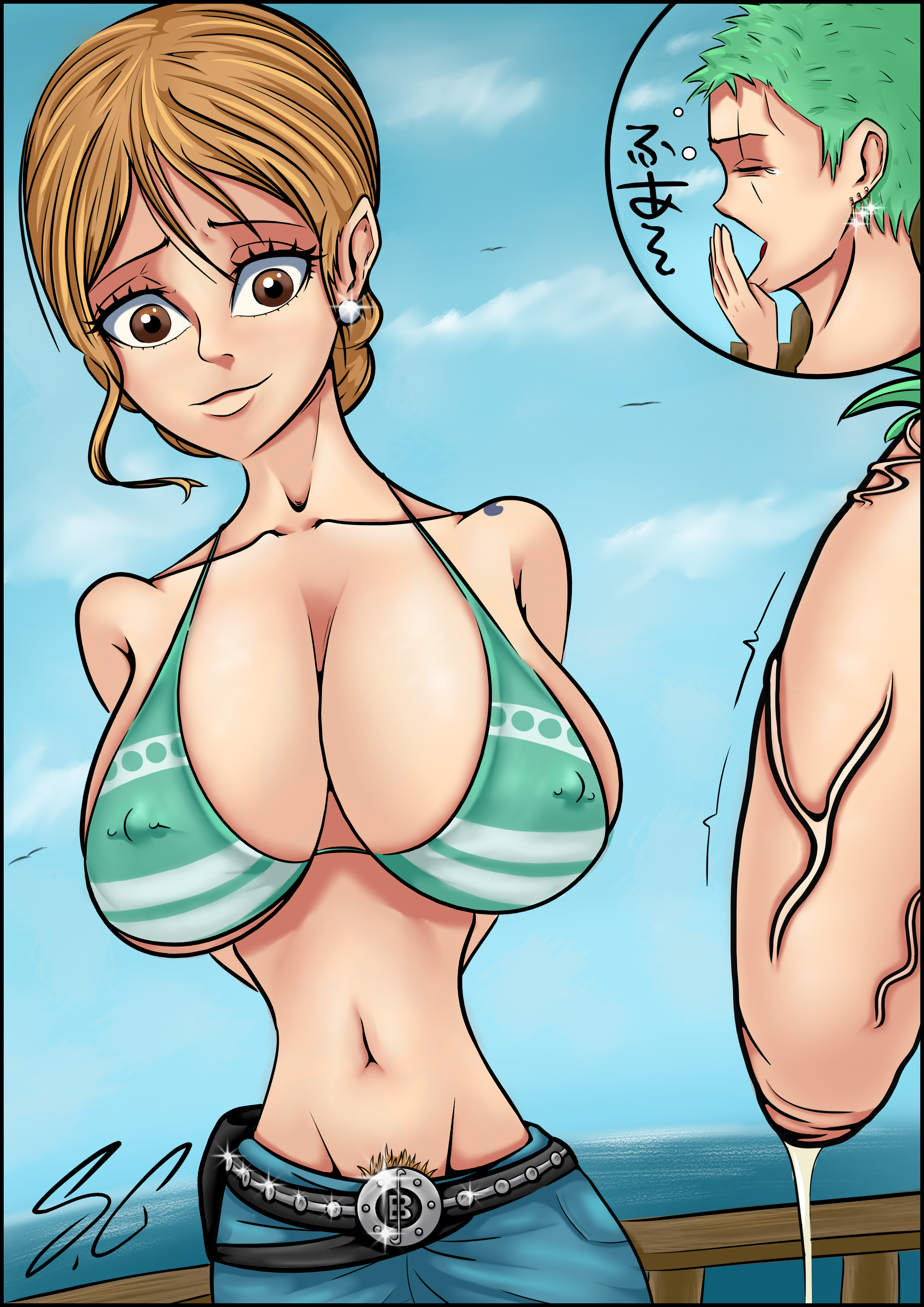Nami (One Piece) Rule 34 Image