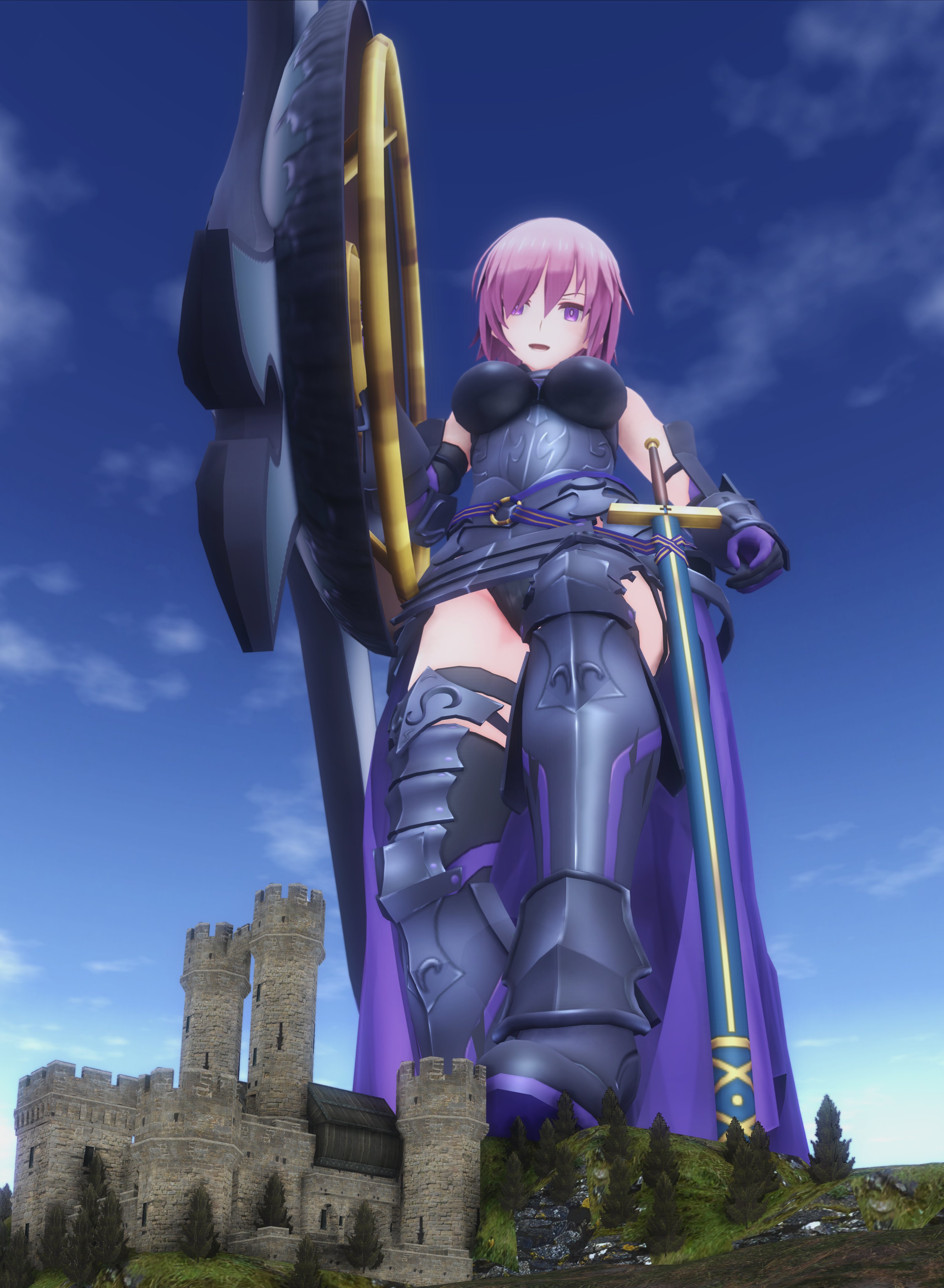 Mash Kyrielight (Fate/Grand Order) Rule 34 Image