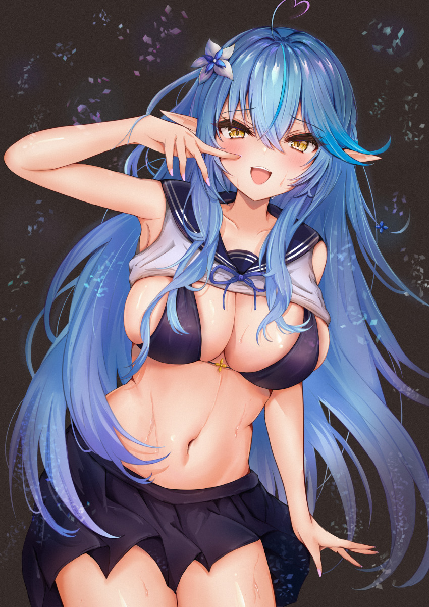 Yukihana Lamy (Hololive) Rule 34 Image