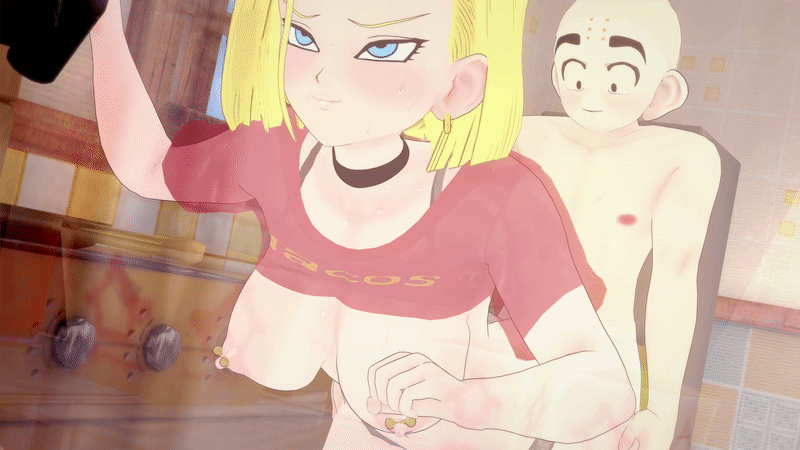 Android 18 (Dragon Ball) Rule 34 Image