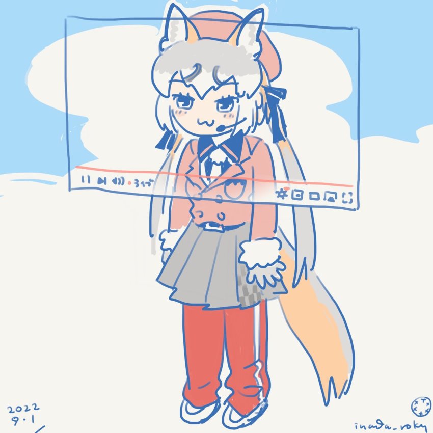 Island Fox (Kemono Friends) Rule 34 Image