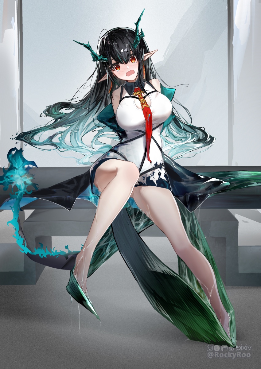 Dusk (Arknights) Rule 34 Image