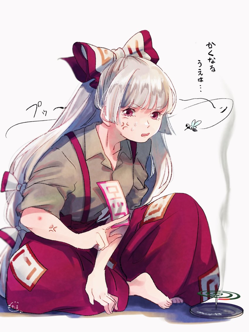 Fujiwara No Mokou (Touhou) Rule 34 Image