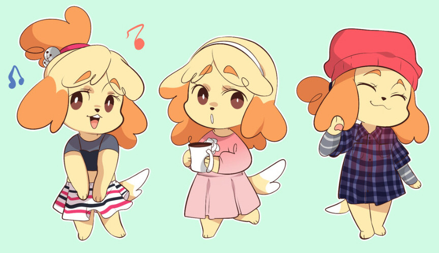 Isabelle (Animal Crossing) Rule 34 Image