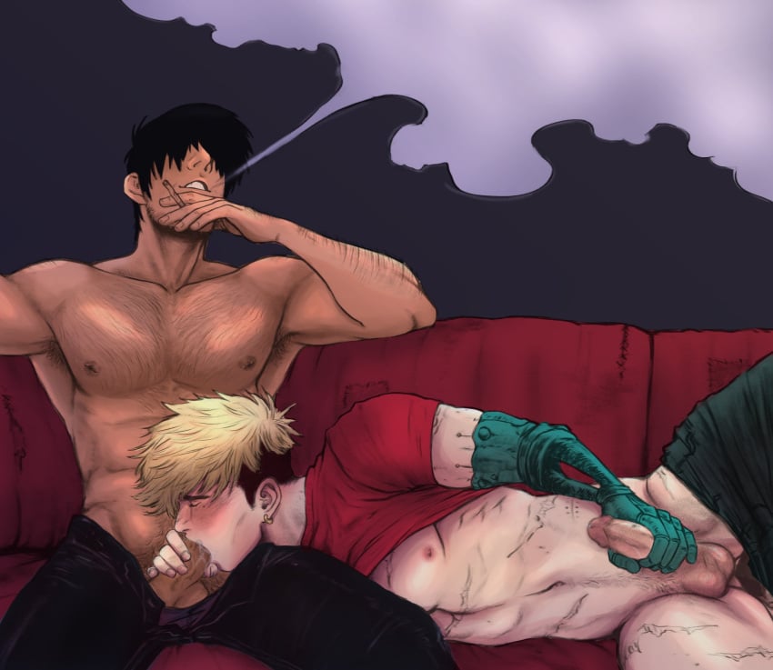 Nicholas D Wolfwood (Trigun) Rule 34 Image