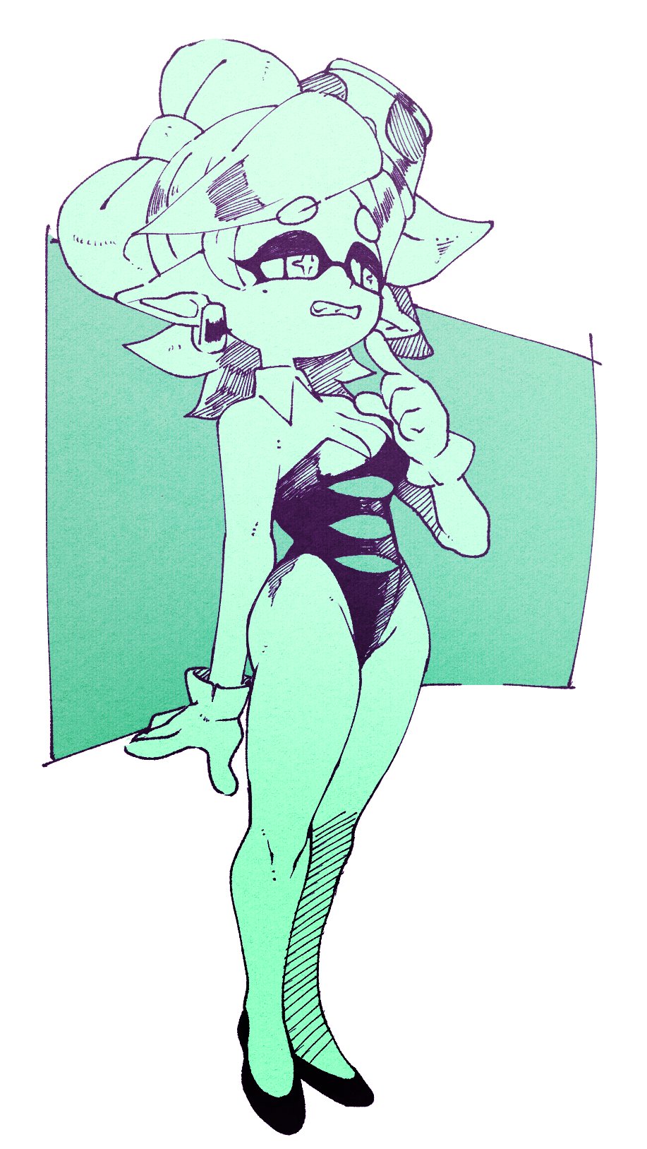Marie (Splatoon) Rule 34 Image