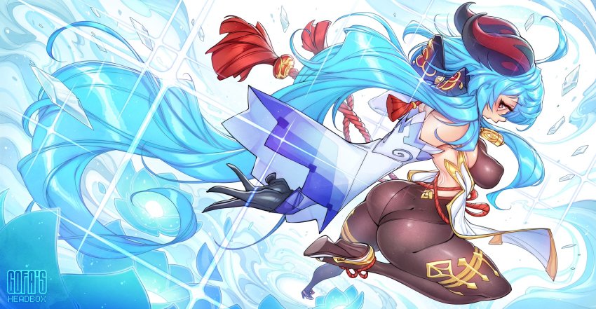 Ganyu (Genshin Impact) Rule 34 Image