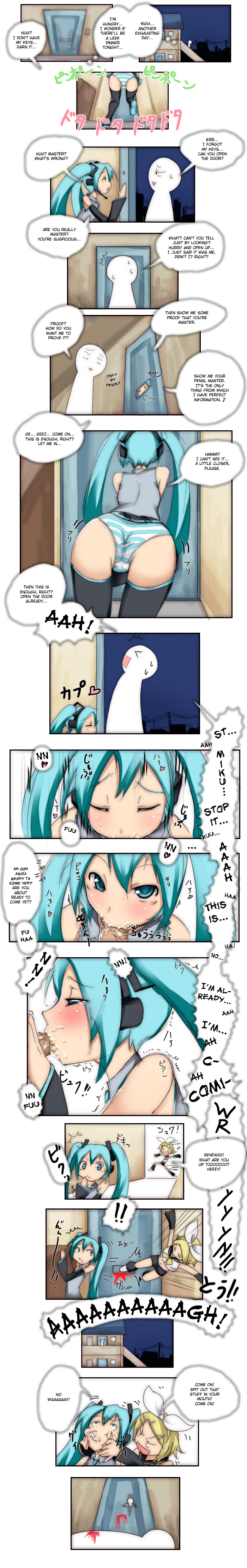 Hatsune Miku (Vocaloid) Rule 34 Image