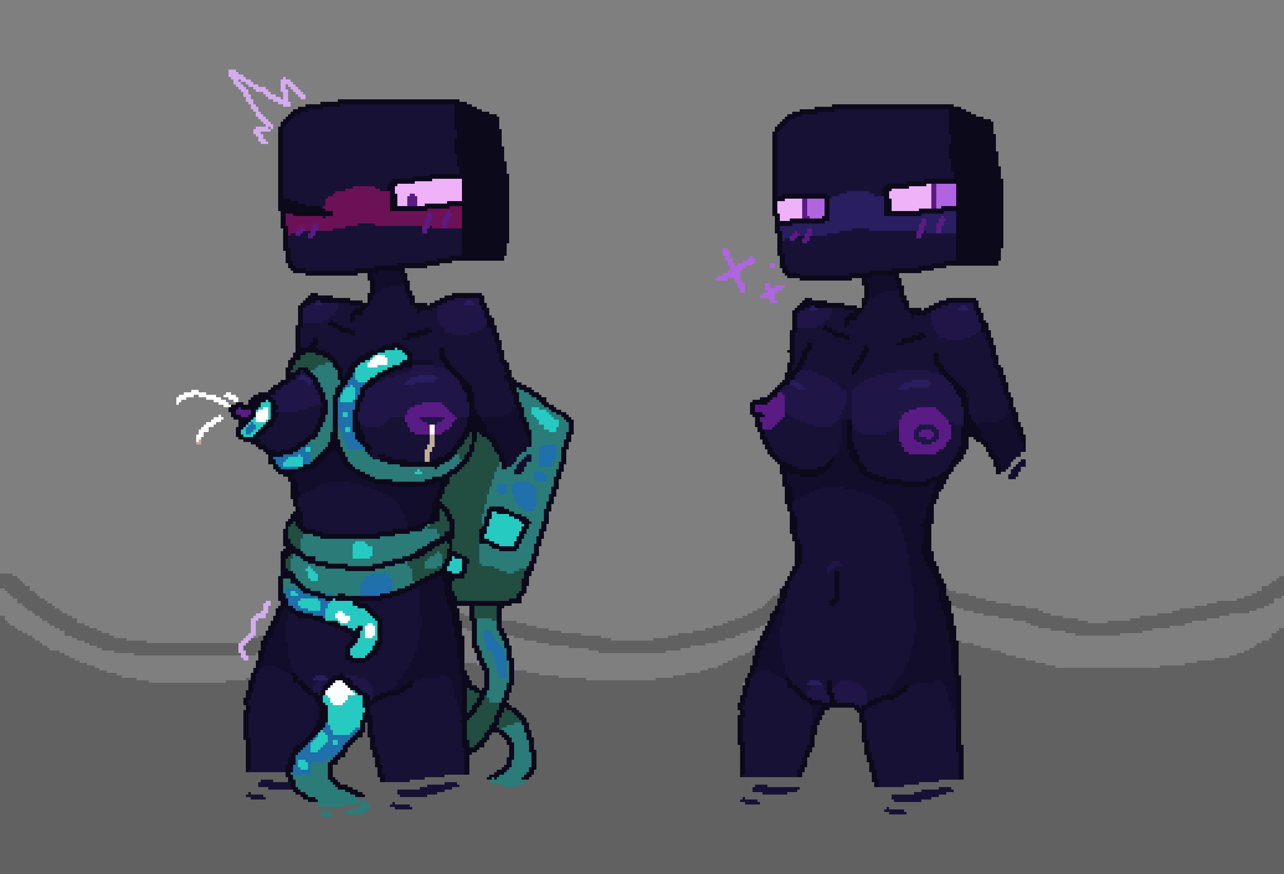 Enderman (Minecraft) Rule 34 Image