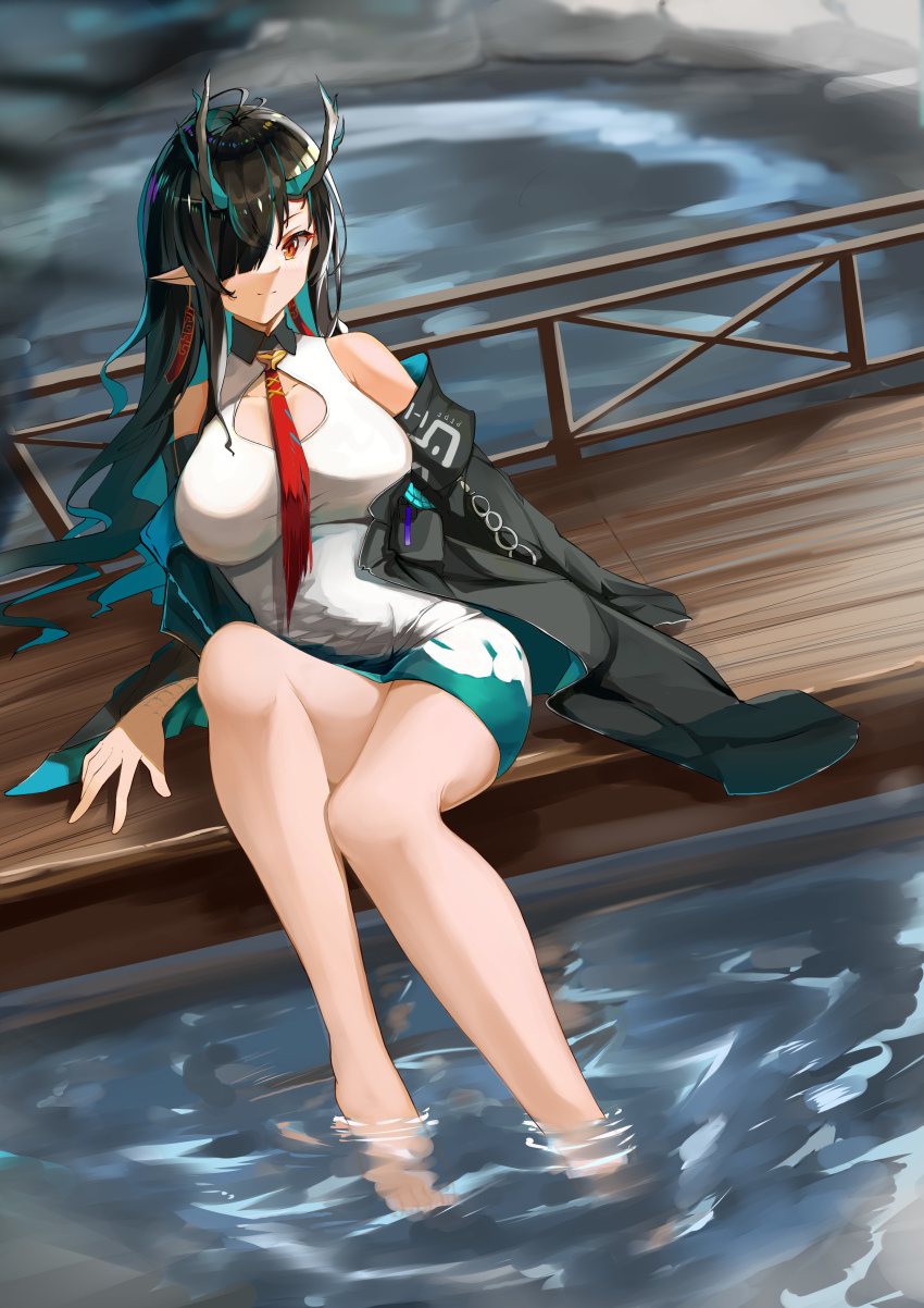 Dusk (Arknights) Rule 34 Image