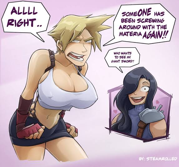 Cloud Strife (Final Fantasy) Rule 34 Image