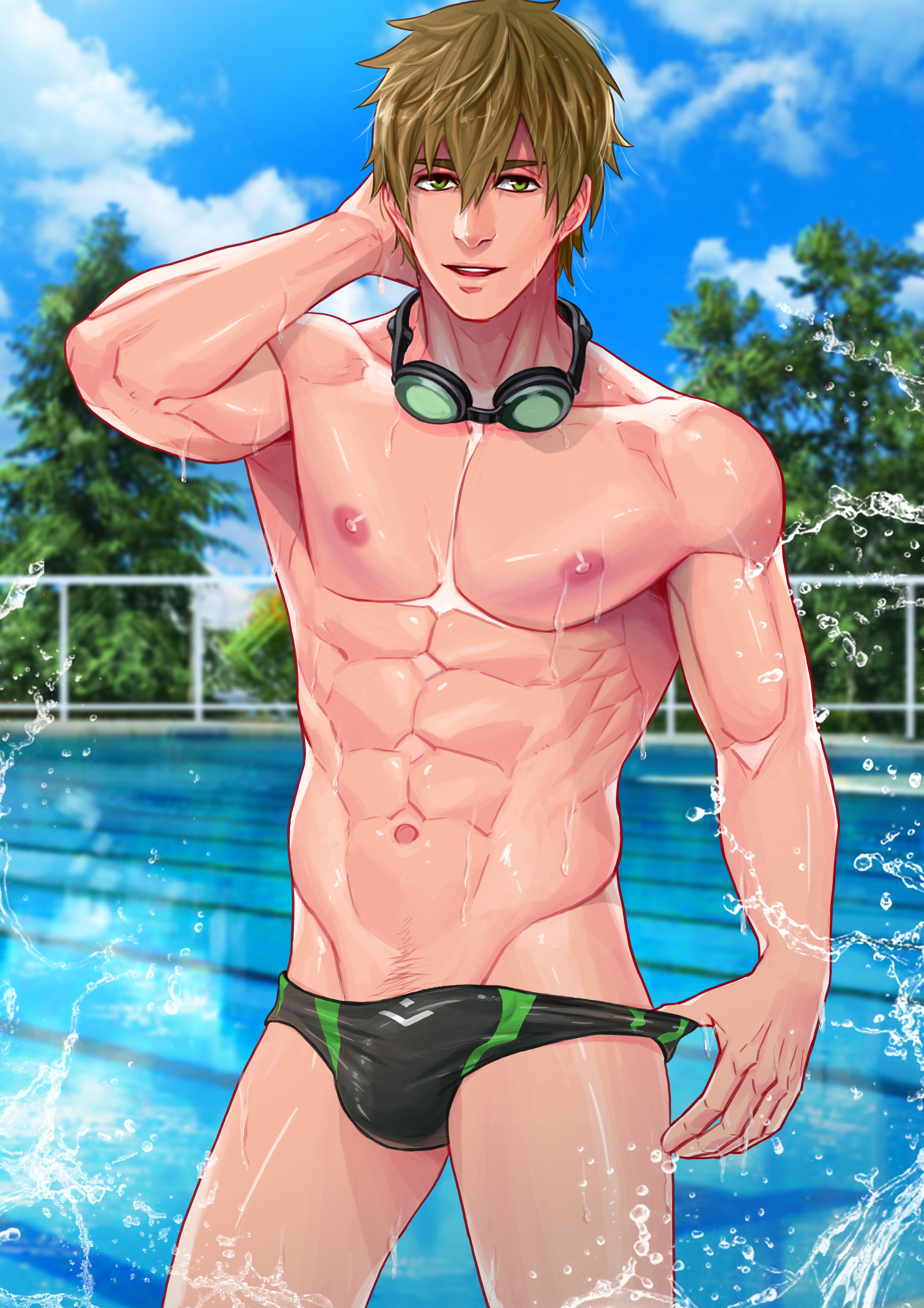 Makoto Tachibana (Free!) Rule 34 Image