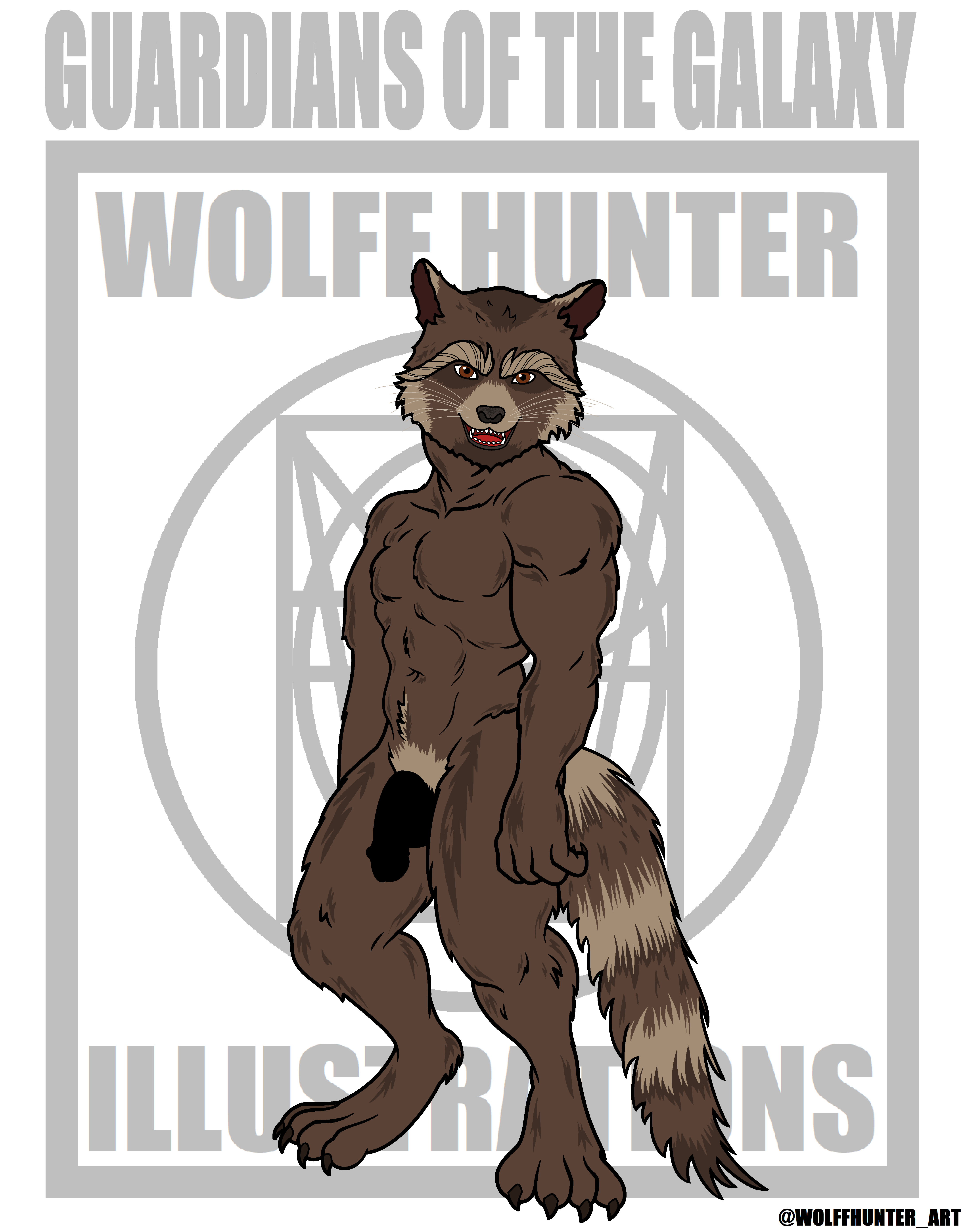 Rocket Raccoon (Guardians Of The Galaxy) Rule 34 Image
