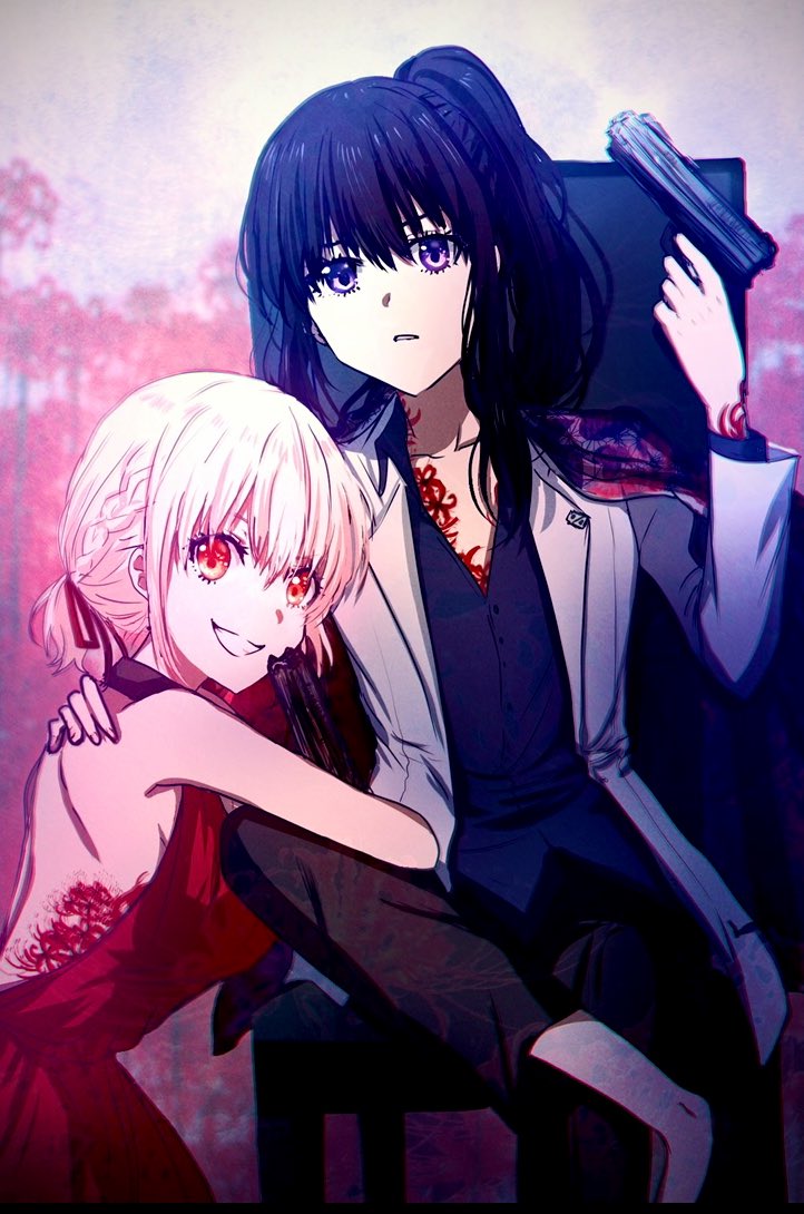 Inoue Takina (Lycoris Recoil) Rule 34 Image