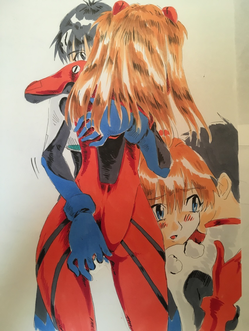 Ikari Shinji (Neon Genesis Evangelion) Rule 34 Image